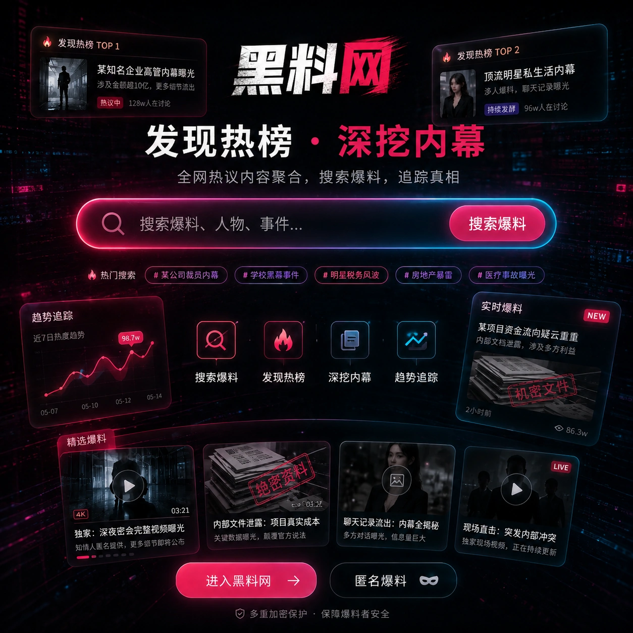 爆料追踪公开信息整理视觉